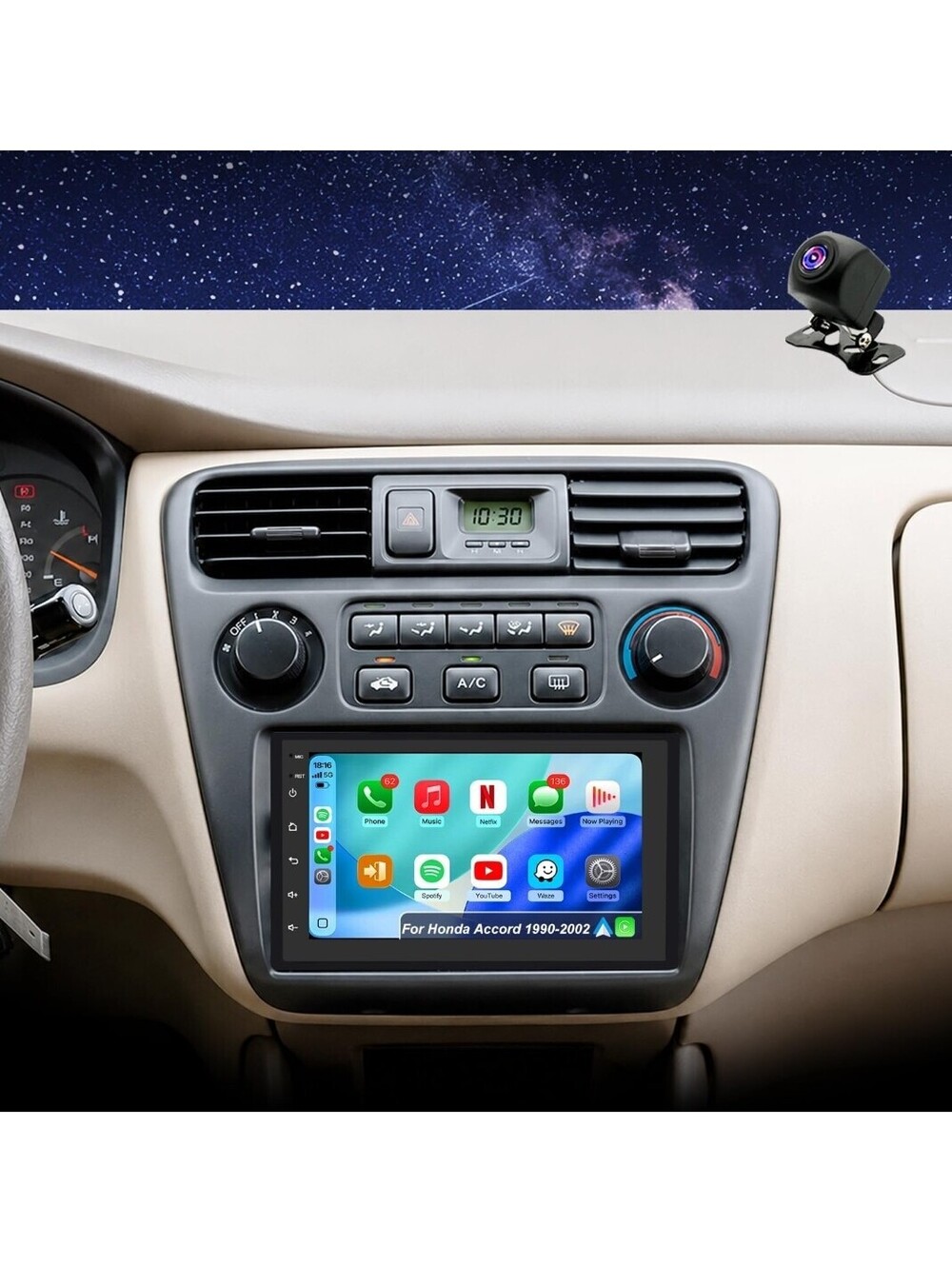 Android 15 Honda Radio 1990-2002 Accord, CR-V, Odyssey, Element & Civic